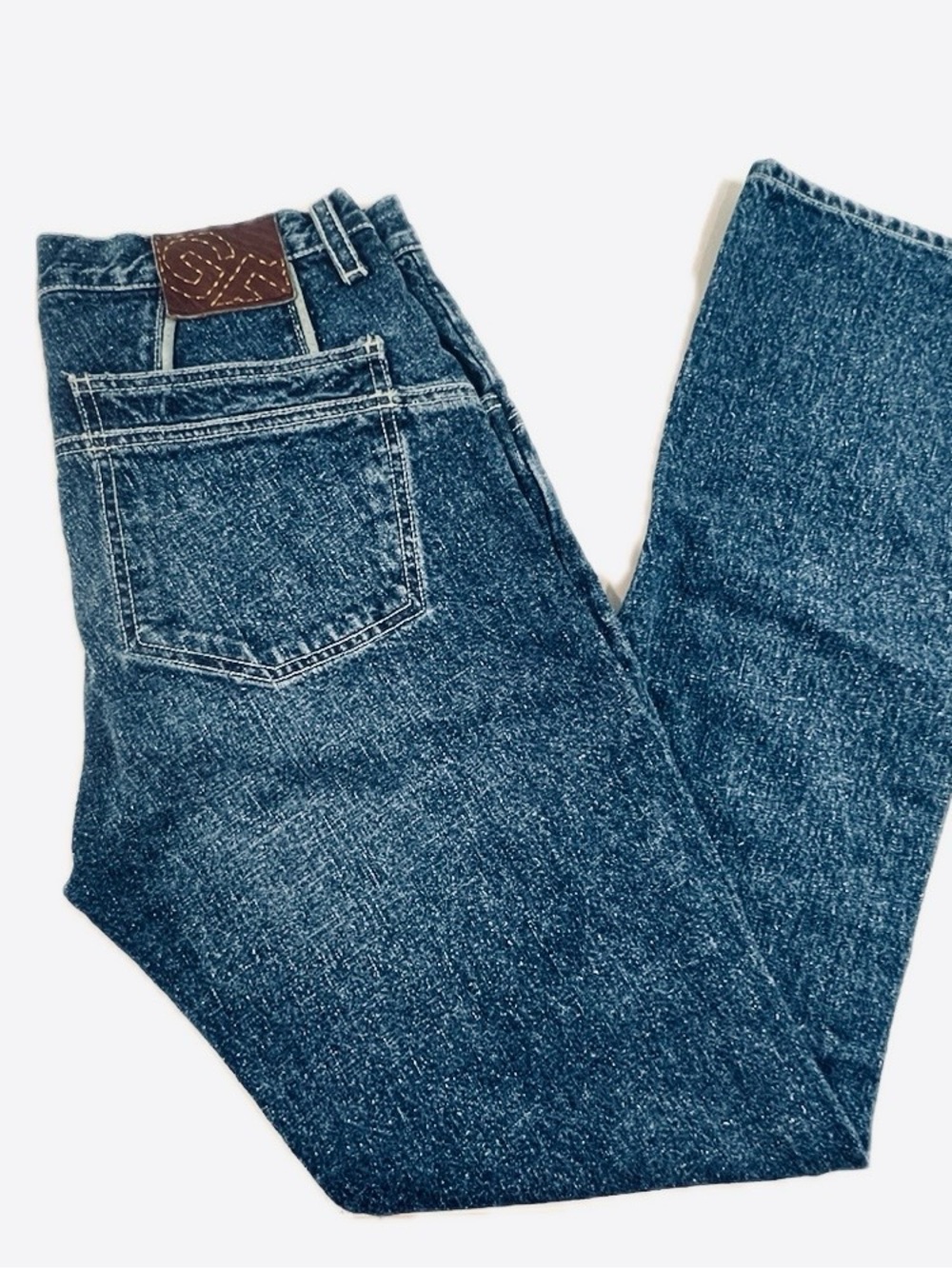 Gianfranco Ferré Dark Blue Boot-Cut Jeans Size W32 L33 Price $110